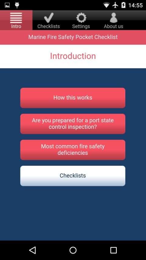 Fire Safety Pocket Checklist screenshot 7