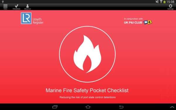 Fire Safety Pocket Checklist screenshot 4