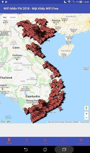 WiFi Miễn Phí - Mật Khẩu WiFi Free screenshot 2