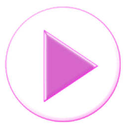 Poweramp Skin Pink Glass आइकन