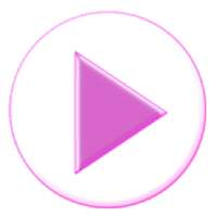 Poweramp Skin Pink Glass on 9Apps