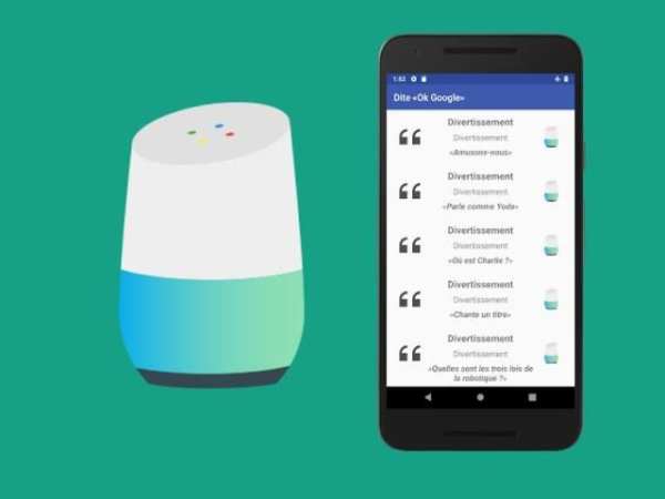 Commandes Française - Google Home (Google Mini) स्क्रीनशॉट 1