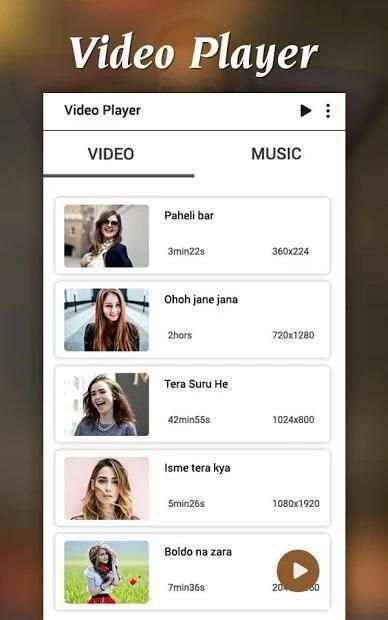 HD Video Player for Android screenshot 2