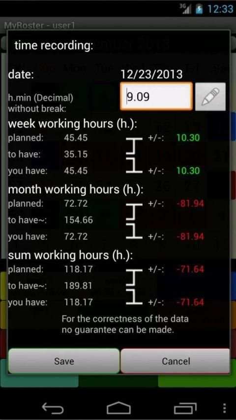 My Roster My Shift Plan स्क्रीनशॉट 6
