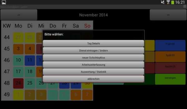 My Roster My Shift Plan स्क्रीनशॉट 16