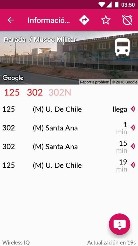 Transantiago Bus Checker screenshot 16