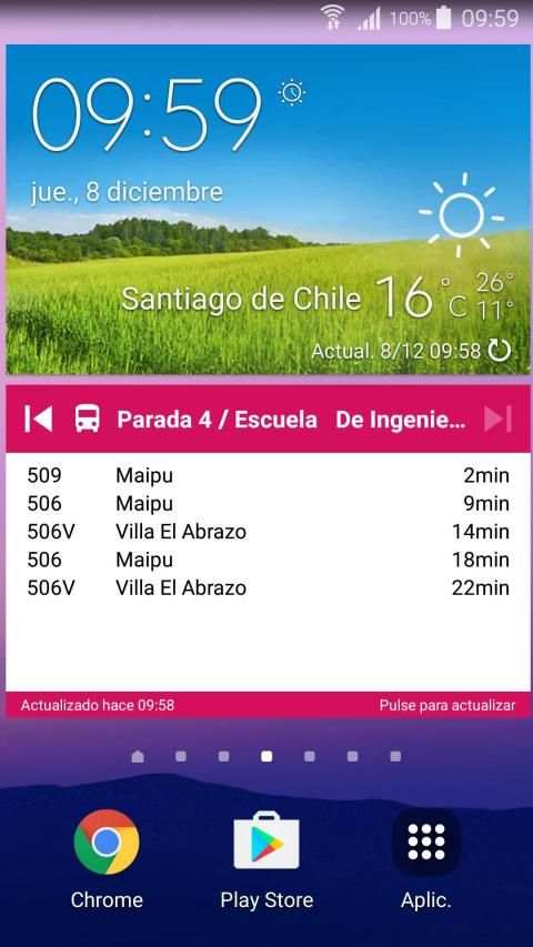 Transantiago Bus Checker screenshot 9