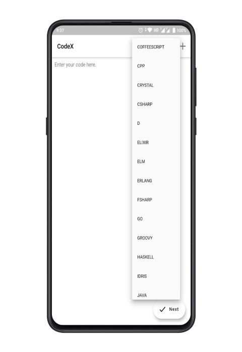 CodeX screenshot 3