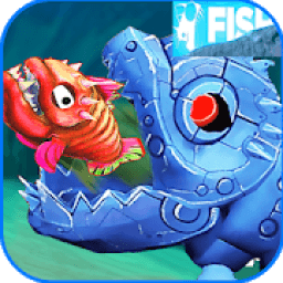 3D Feed Metal Shrk Fish Simulator icon
