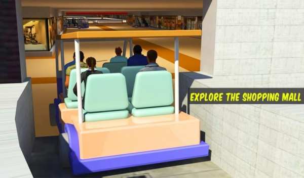 Shopping Mall City Taxi Rush Driver Simulator screenshot 3