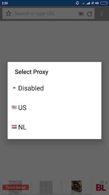UnBlock Browser Pro screenshot 1