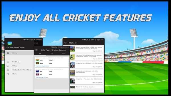 Cric Fast - Live Cricket Score & Update screenshot 3