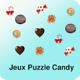 Jeux puzzle candy आइकन
