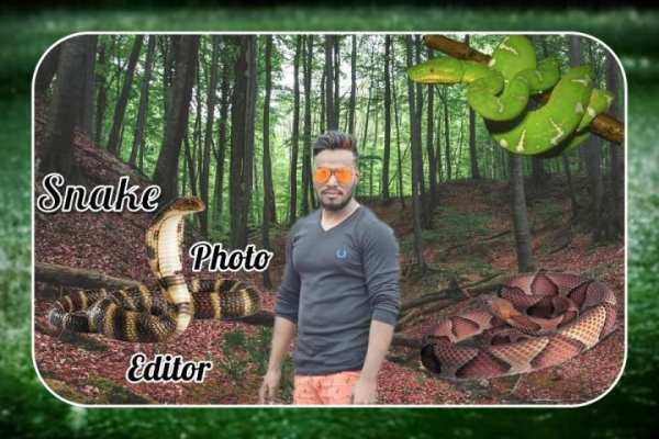 Snake Photo Editor screenshot 1
