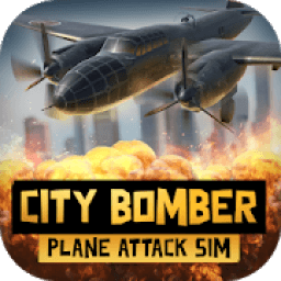 ikon City Bomber Plane Attack Sim 2019