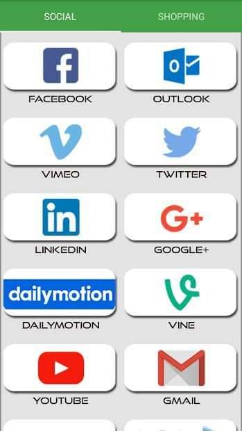 All Social Networks In One App 2018 स्क्रीनशॉट 6