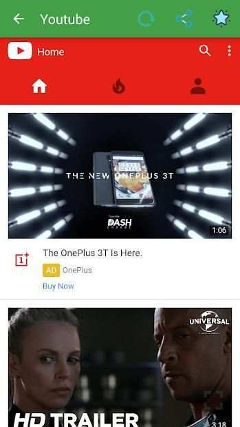 All Social Networks In One App 2018 स्क्रीनशॉट 2
