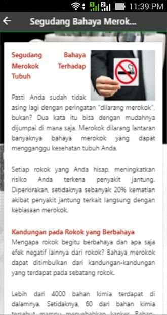 Teraphy Berhenti Merokok screenshot 3