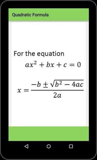 Algebra Formula Solve My Math For Kids screenshot 3
