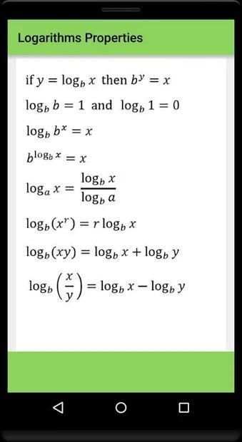 Algebra Formula Solve My Math For Kids screenshot 2