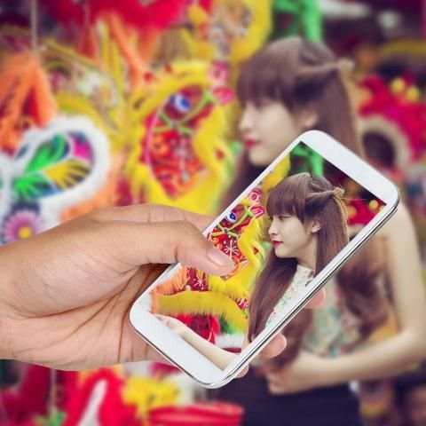 DSLR Camera : Blur Effect स्क्रीनशॉट 8