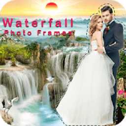 ikon Waterfall Photo Frames : Cut Paste Photo Editor