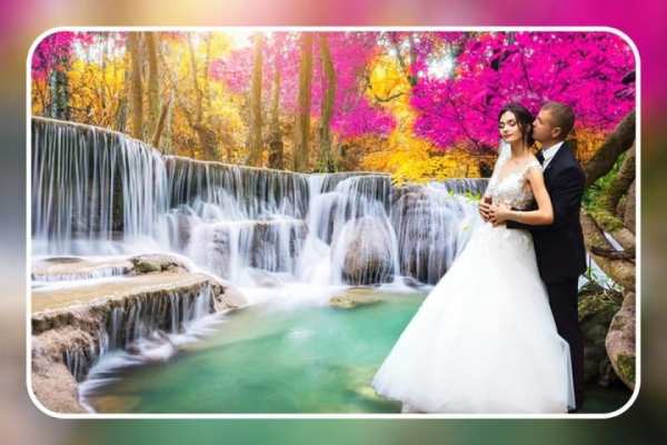 Waterfall Photo Frames : Cut Paste Photo Editor screenshot 4
