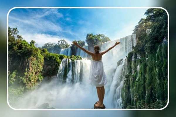 Waterfall Photo Frames : Cut Paste Photo Editor screenshot 6
