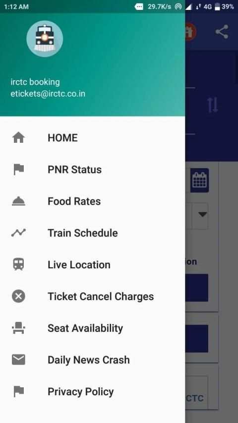 irctc ticket booking screenshot 2