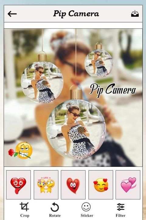 PIP Camera - Beauty Camera स्क्रीनशॉट 3