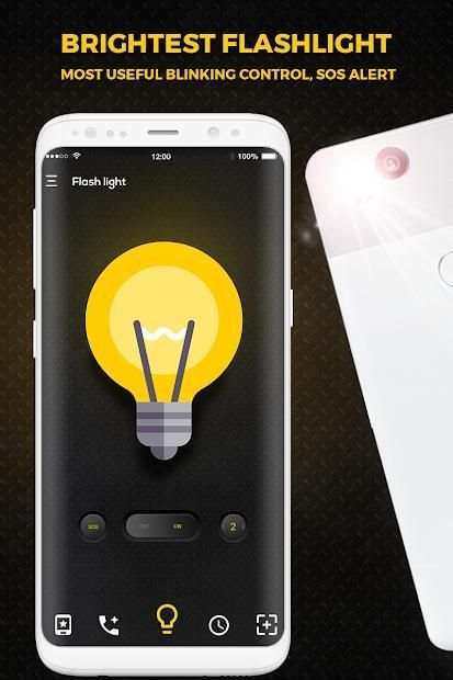 Flashlight : Color Flash Screen स्क्रीनशॉट 1