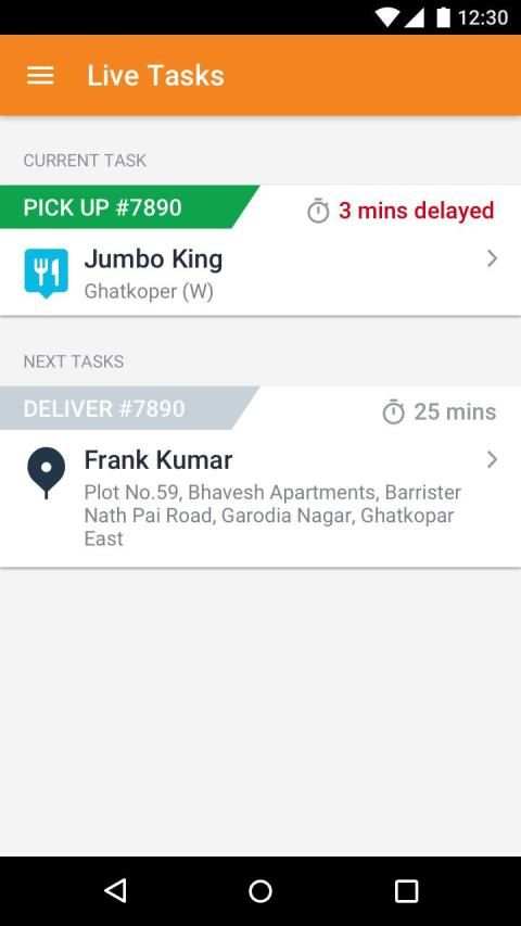 Swiggy Delivery App स्क्रीनशॉट 2
