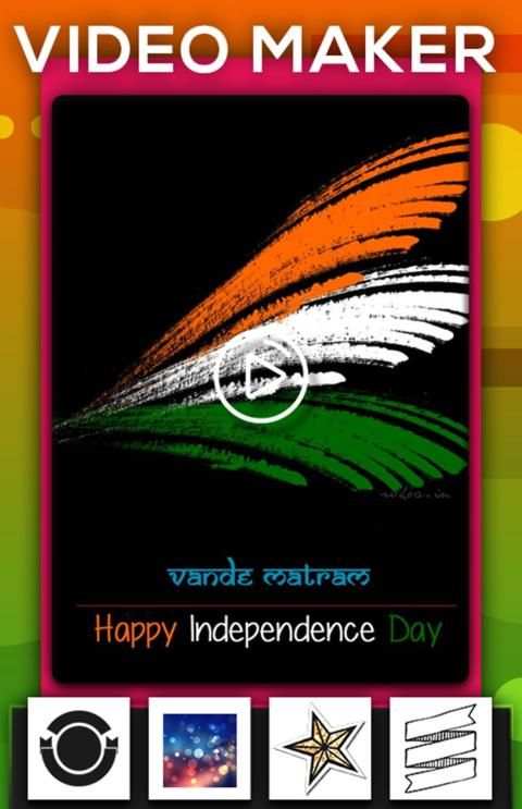 15 August Video Maker स्क्रीनशॉट 3