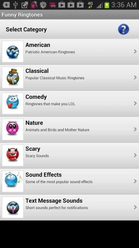 Funny Ringtones screenshot 2