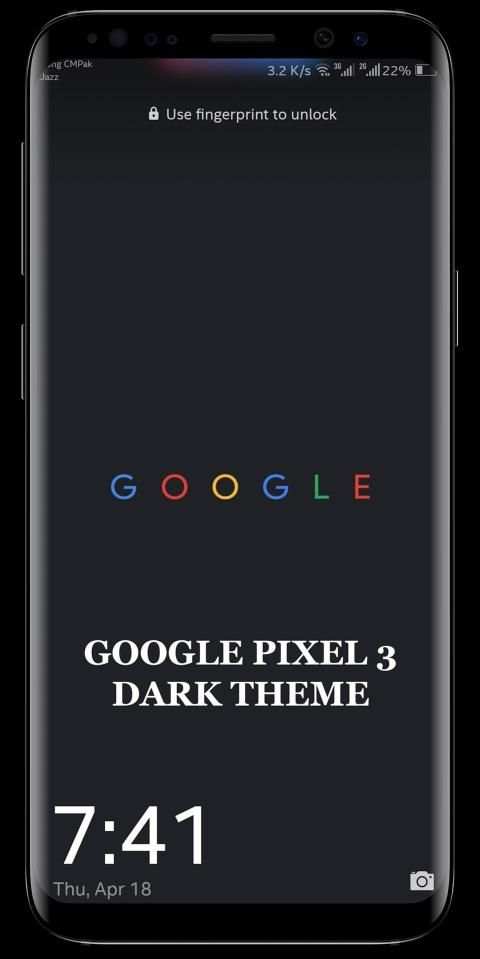 Pixel pie Dark Theme - free theme for huawei screenshot 7