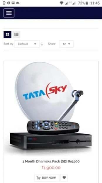 DTH Shopee | Cheap Best DTH Connection Recharge screenshot 1