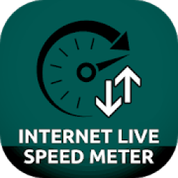 ikon Internet Speed Meter - Monitor Live Internet Speed