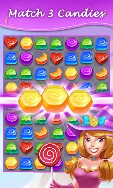Witch Candy : Magic Match 3 screenshot 2