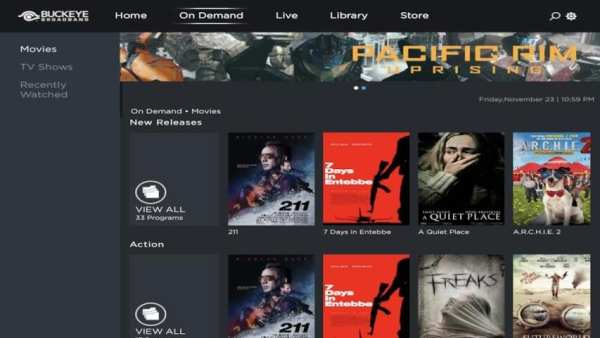 StreamTV Powered by Buckeye Broadband screenshot 1