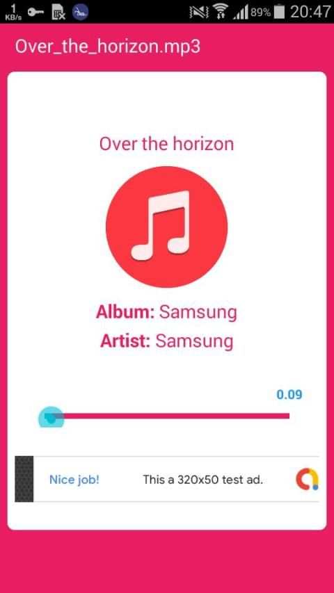 My Music Player screenshot 2