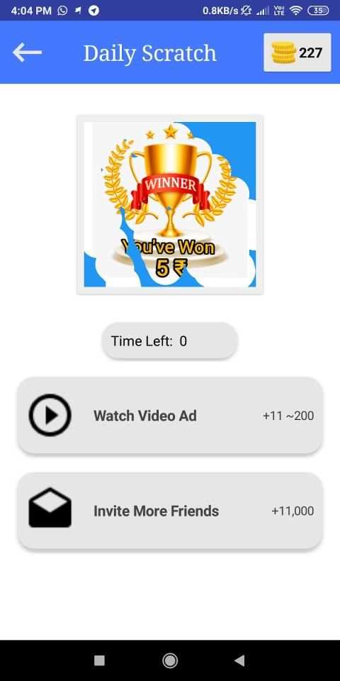 watch Video Status - Earn Money Daily स्क्रीनशॉट 2