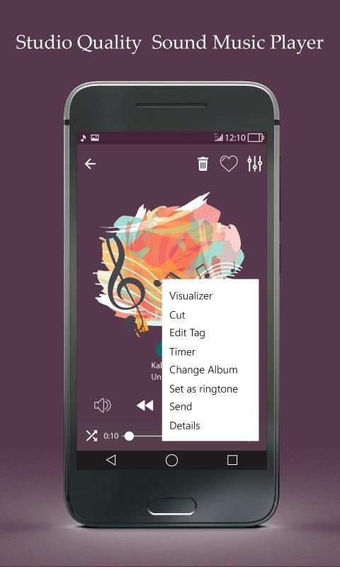 Mp3 Music Player - Audio Player स्क्रीनशॉट 4