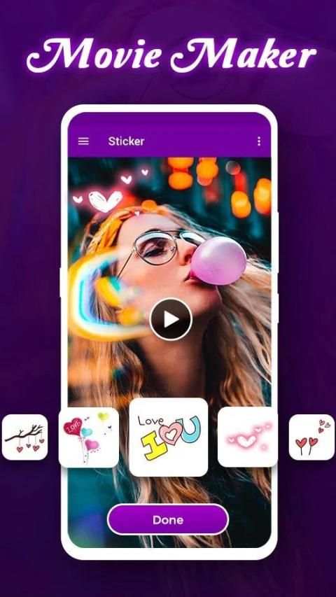 Photo Video Movie Maker with Music screenshot 1