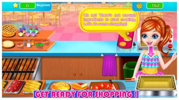 Shopping and Restaurant Chef Cooking screenshot 1