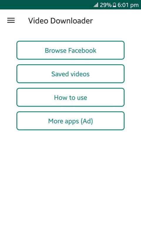 Video Downloader for Facebook - Download videos screenshot 2