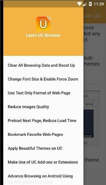 Fast Learn UC Browser screenshot 2