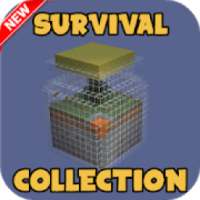 Выживание в Бутылке Карты для Майнкрафта ПЕ