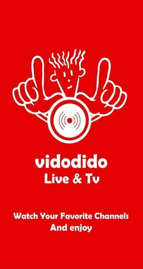 VidoDido Live Tv स्क्रीनशॉट 1