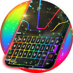 Chromatic Animated Keyboard + Live Wallpaper आइकन