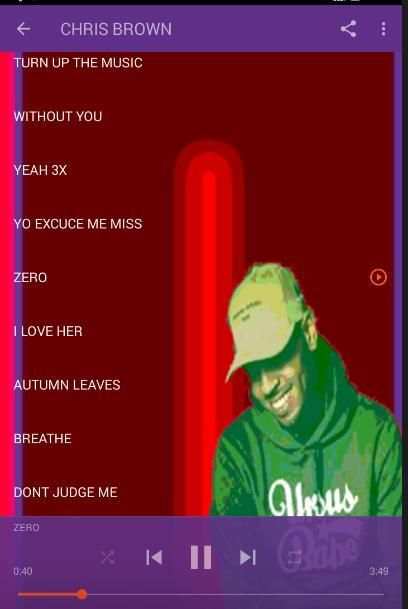 CHRIS BROWN SONGS 2019 screenshot 1